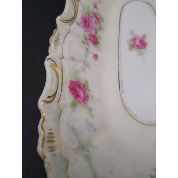 Old Ivory German Porcelain Relish Dish - Picture 6 of 9